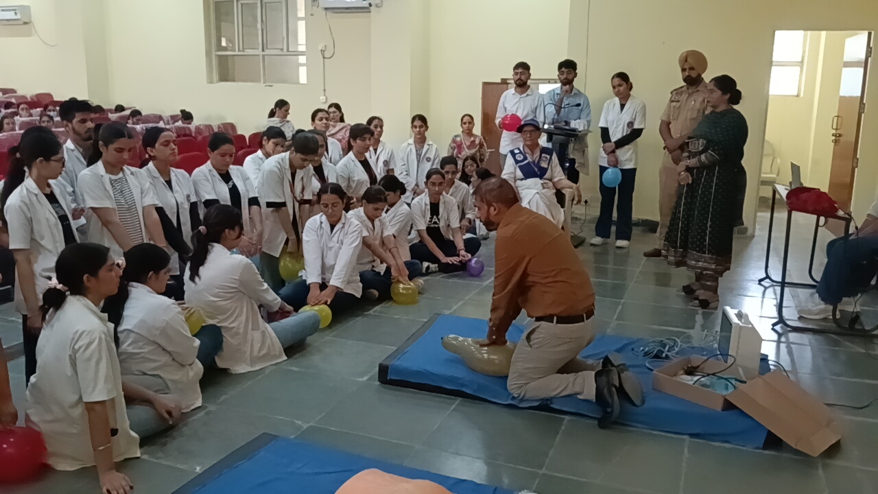 CPR training is essential to save the dead - Dr. Rahul Dabur.